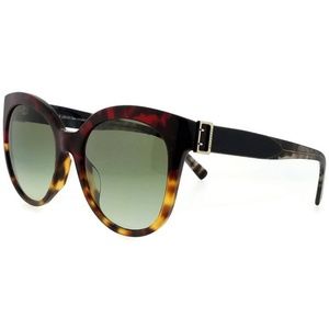 BE4243F-36358E-55 Oval Women Red Havana Sunglasses